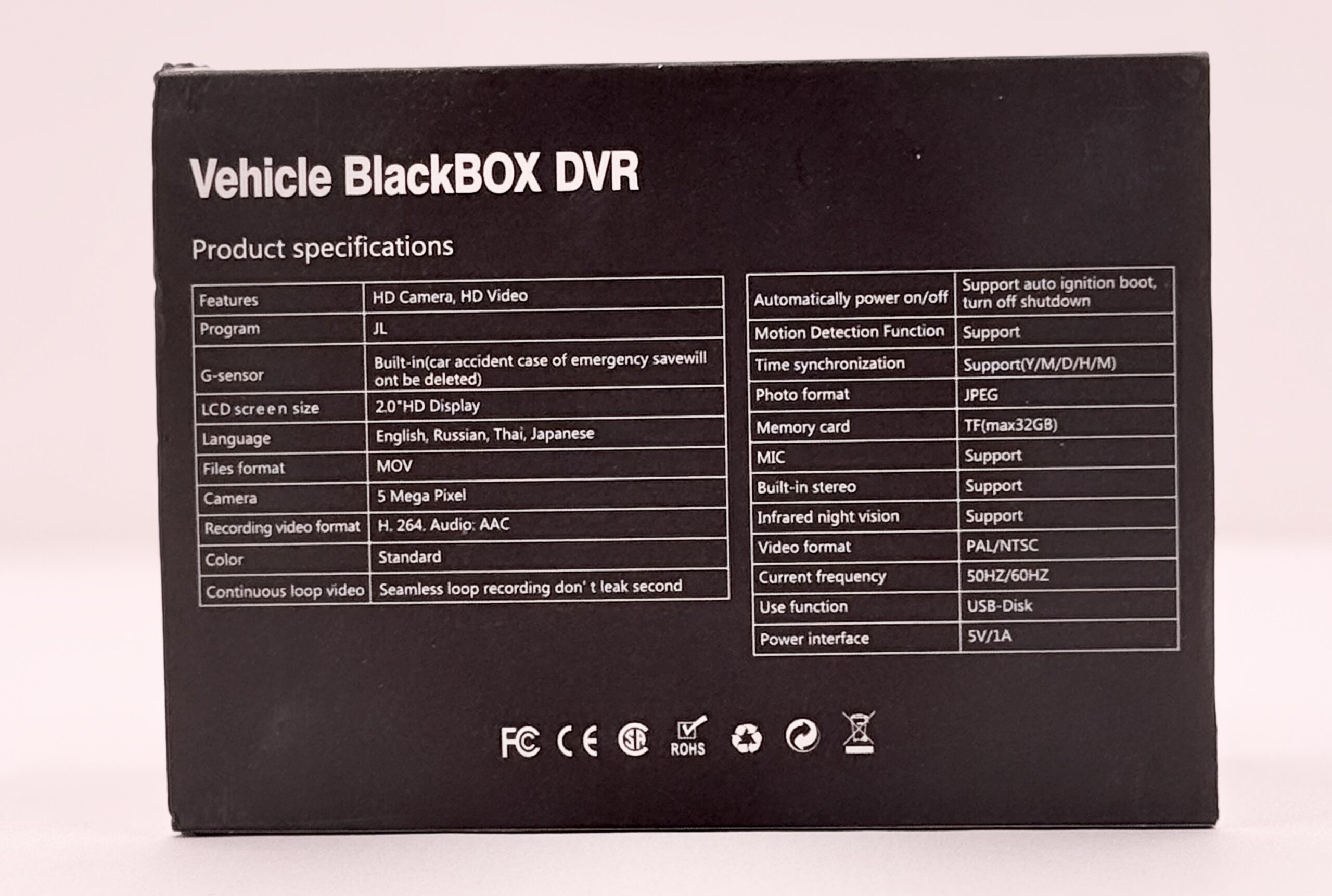 دوربین ثبت وقایع خودرو آکو AKO Vehicle Blackbox DVR
